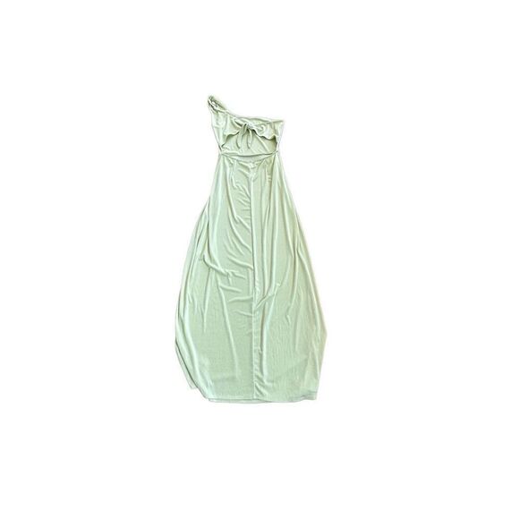 Lucy in the Sky One Shoulder Open Back Maxi Dress Size Large - Picture 7 of 10